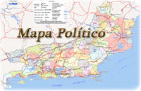 Mapa politico RJ